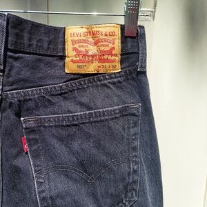 Black Levi's 501 W31 x L32